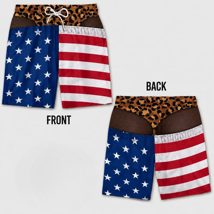 Patriot Cheeks™ Swim Trunks