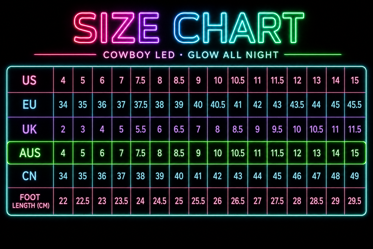Light-Up Cowboy Boots